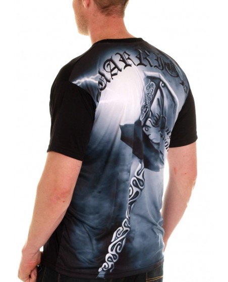 Nordic Worlds Thor's Hammer Tee BlueGrey