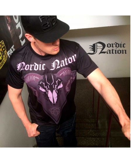 Nordic Worlds Dark Ram Tee