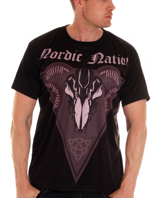 Nordic Worlds Dark Ram Tee
