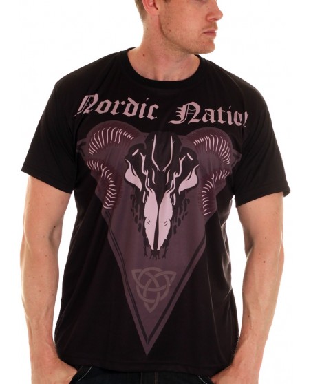 Nordic Worlds Dark Ram Tee