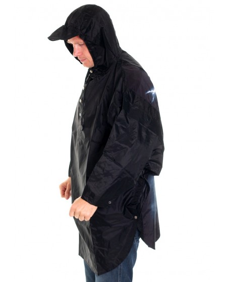 Thor's Hammer Poncho BlueGrey by Nordic Worlds