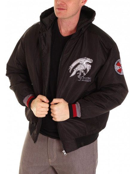Nordic Worlds Raven Winter Jacket Black