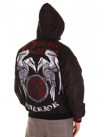 Nordic Worlds Raven Winter Jacket Black