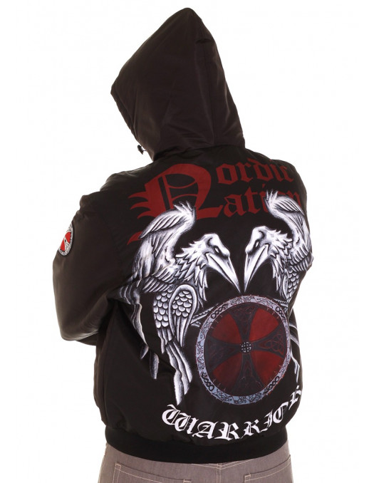 Nordic Worlds Raven Winter Jacket Black
