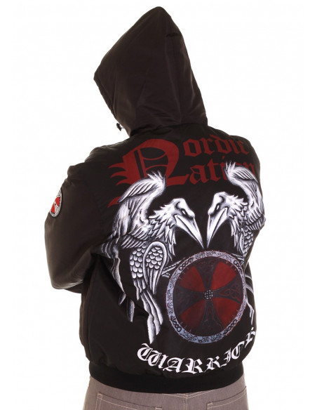 Nordic Worlds Raven Winter Jacket Black