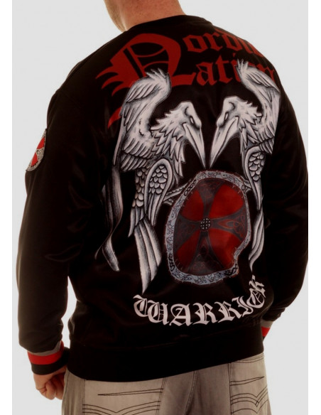 Nordic Worlds Raven Shield CrewNeck