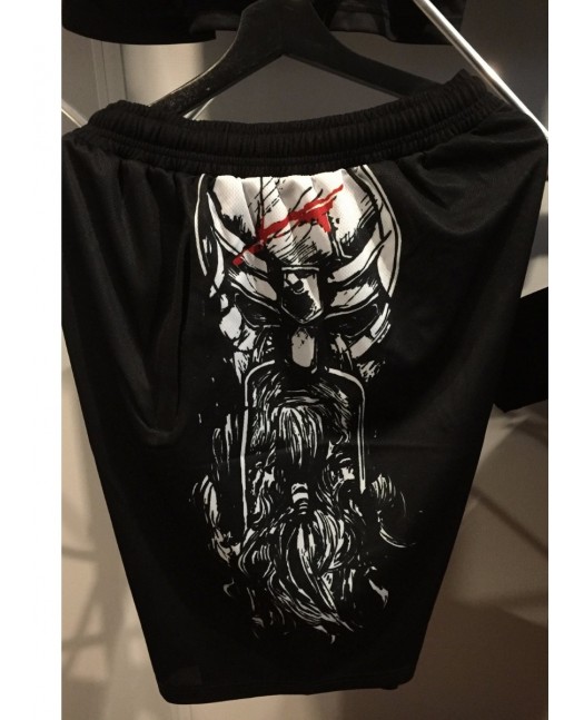 Black Mesh Shorts Struck Viking by...