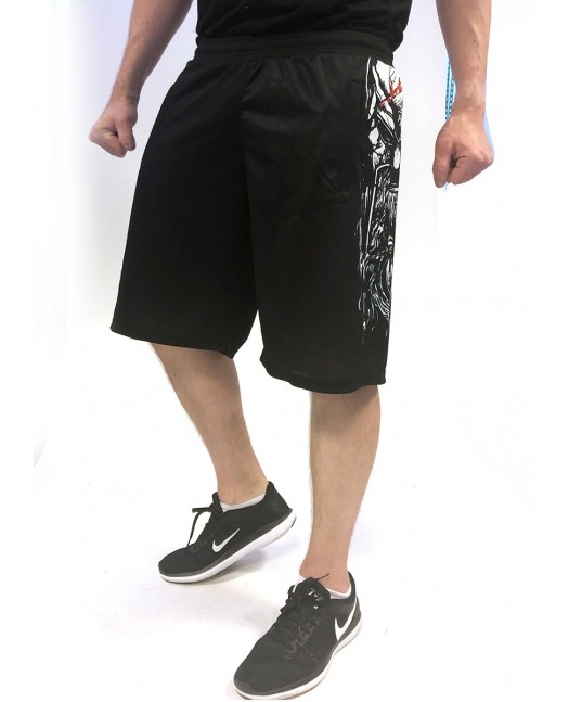 Black Mesh Shorts Struck Viking by...