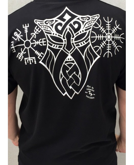 Vegvisir T-Shirt Black By Nordic...