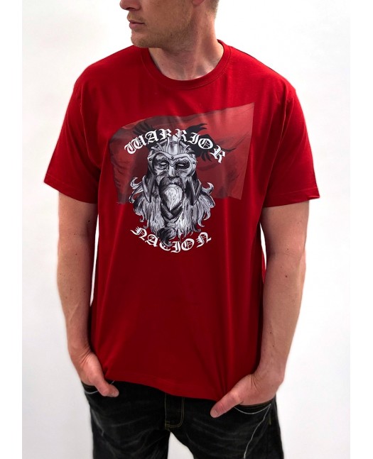 Warrior Nation T-Shirt Red by Nordic...