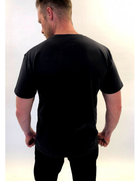 Warrior Nation T-Shirt Black by Nordic Worlds Premium Cotton