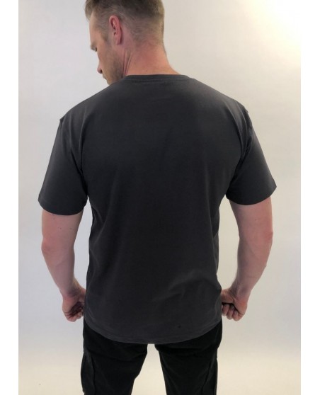 Warrior Nation T-Shirt Grey by Nordic Worlds Premium Cotton