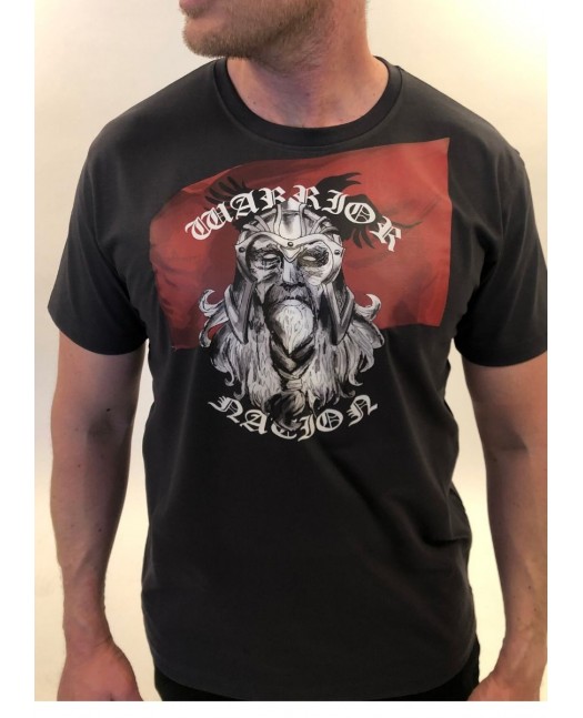 Warrior Nation T-Shirt Grey by Nordic...
