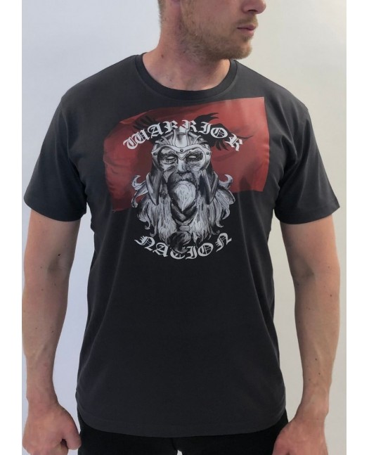 Warrior Nation T-Shirt Grey by Nordic...