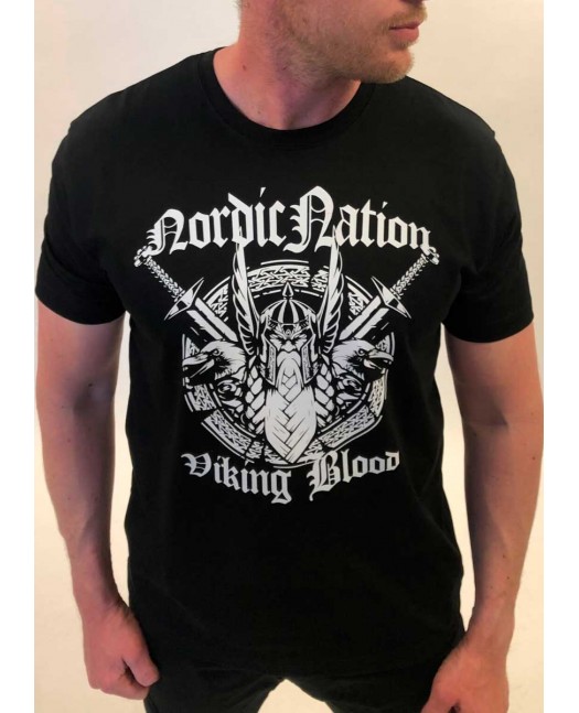 Viking Blood T-Shirt black by Nordic...