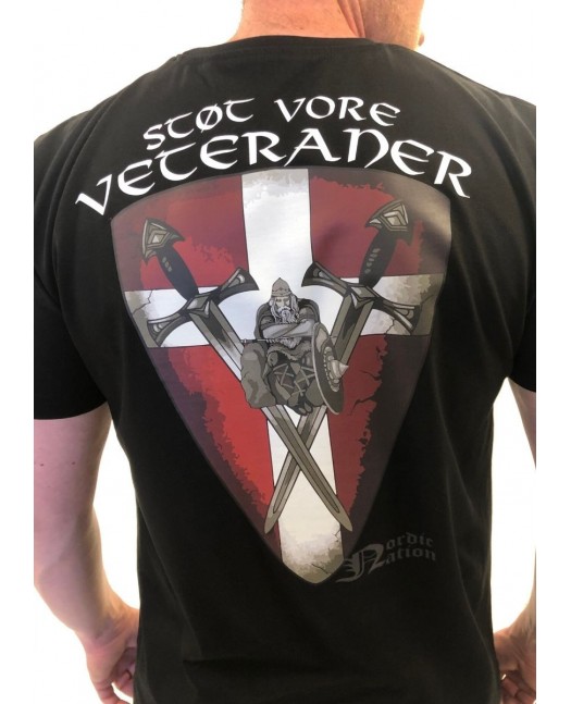 Støt vore Veteraner T-Shirt Black by...
