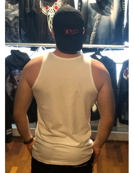 Valhalla TankTop WhiteNRed