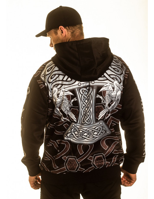 Nordic Heritage Hammer ZipHoodie by...