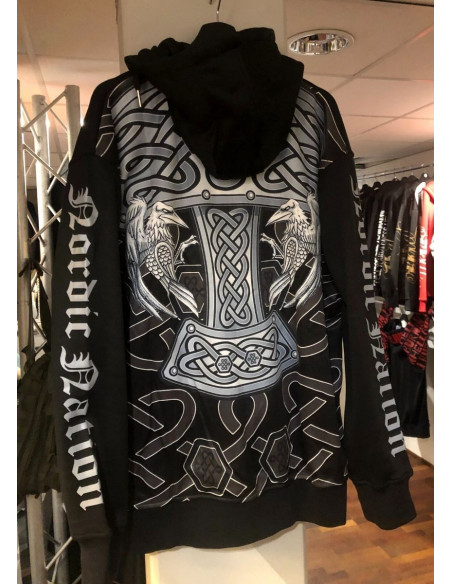 Nordic Heritage Hammer ZipHoodie by Nordic Worlds
