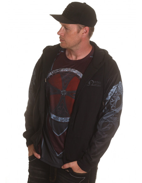 Warrior Vikings ZipHoodie by Nordic Worlds