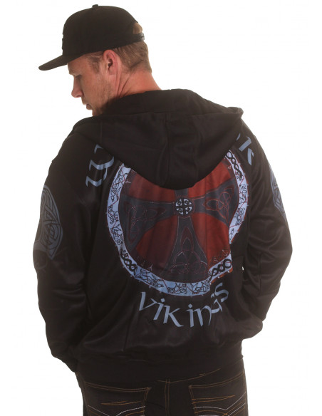 Warrior Vikings ZipHoodie by Nordic Worlds