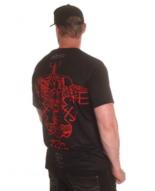 Norse Myth T-Shirt Black by Nordic...