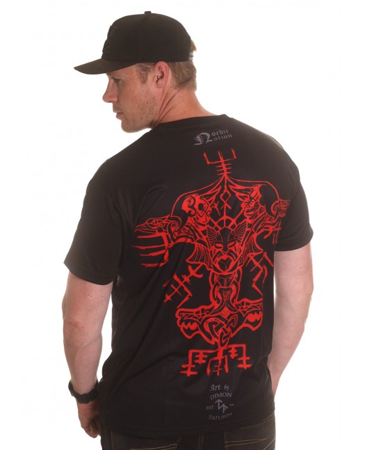 Norse Myth T-Shirt Black by Nordic...