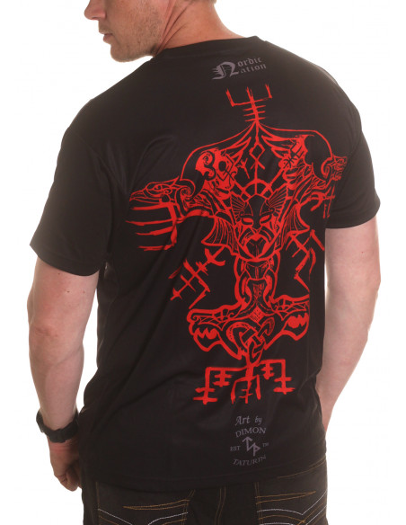 Norse Myth T-Shirt Black by Nordic Worlds