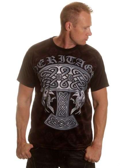Thor's Hammer T-Shirt Vol2 by Nordic Worlds