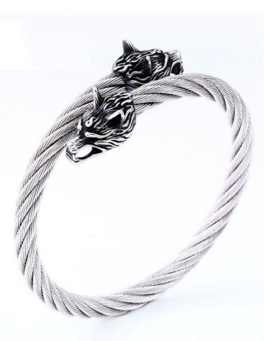 Viking Bangle Stainless Steel