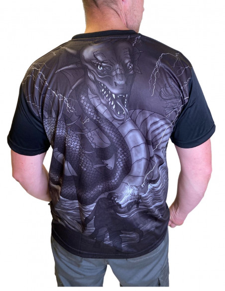 Midgard Serpent T-Shirt Grey by Nordic Worlds