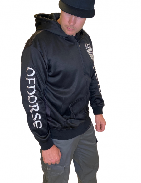 Worlds of Norse ZipHoodie Viking Valknut by Nordic Worlds