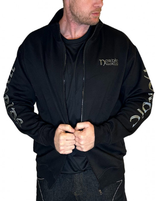 Ragnarok Midgard Zip CrewNeck by...