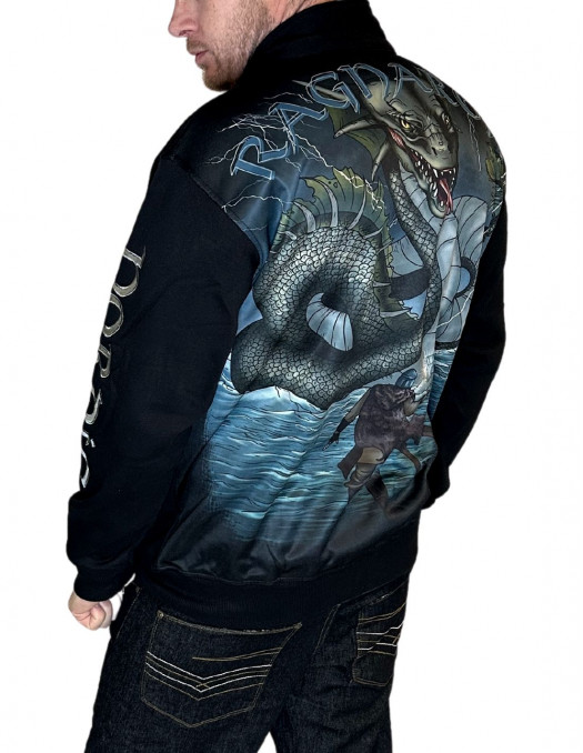 Ragnarok Midgard Zip CrewNeck by...