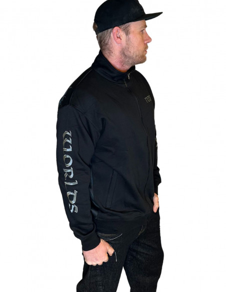 Ragnarok Midgard Zip CrewNeck by Nordic Worlds