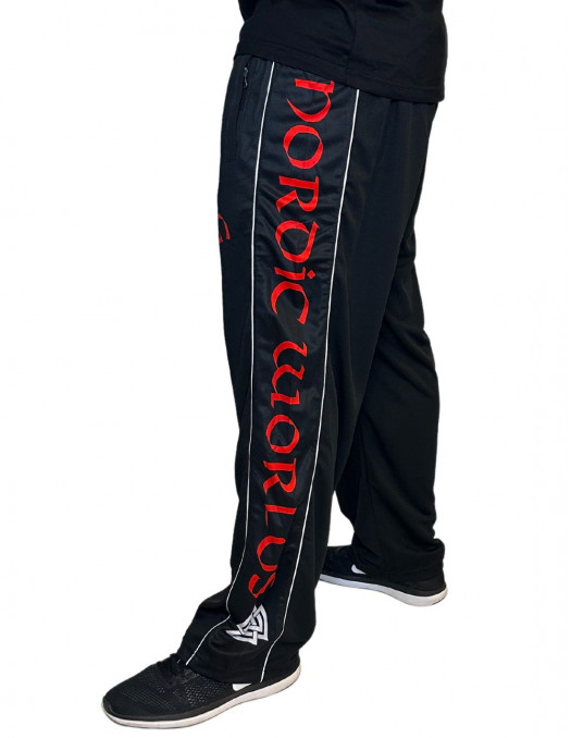 Viking Holger Danske Meshpants BlackNRed