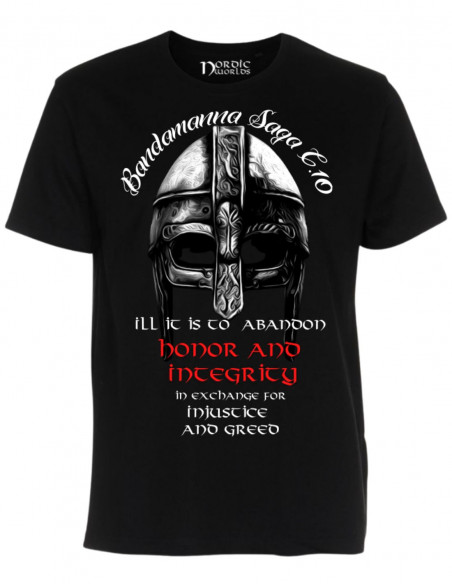 Saga T-Shirt Black Bandamanna Chapter 10