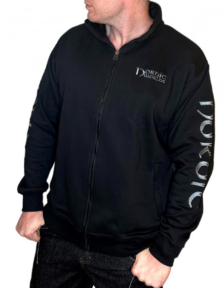 Ragnarok Midgard Zip CrewNeck by Nordic Worlds