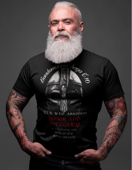 Saga T-Shirt Black Bandamanna Chapter 10