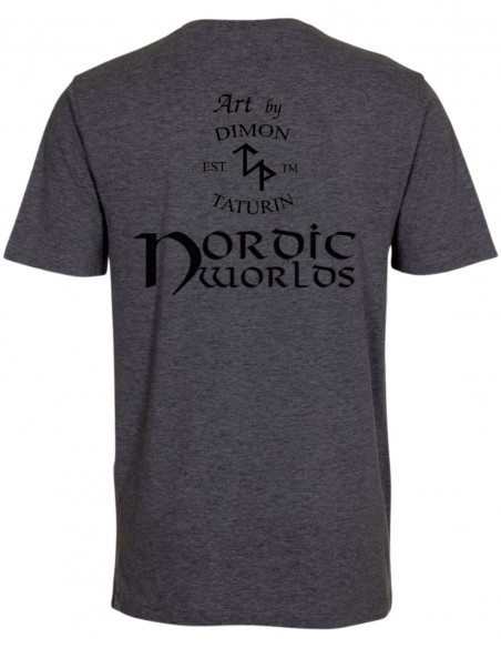 Nordic Worlds Freya T-Shirt Steel Grey