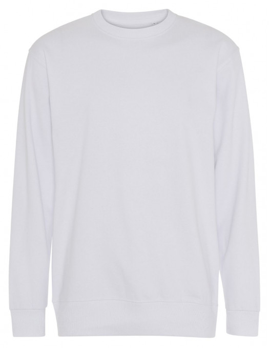 Plain Crewneck Heavy Sweatshirt White