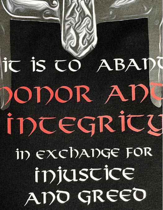 Saga T-Shirt Black Bandamanna Chapter 10