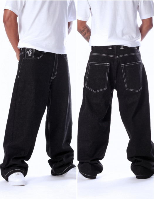 BSAT Stickman Jeans The F*ck Black Vol.2