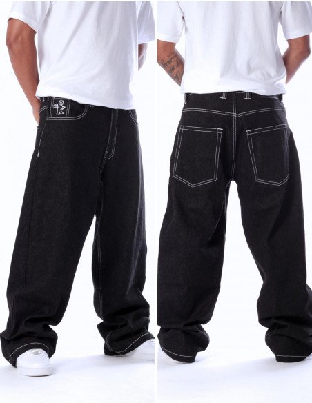 BSAT Stickman Jeans The F*ck Black Vol.2