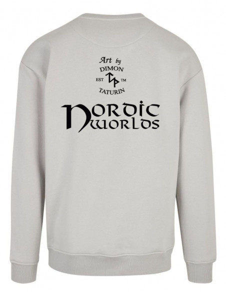 Nordic Worlds Freya Crewneck Light Asphalt