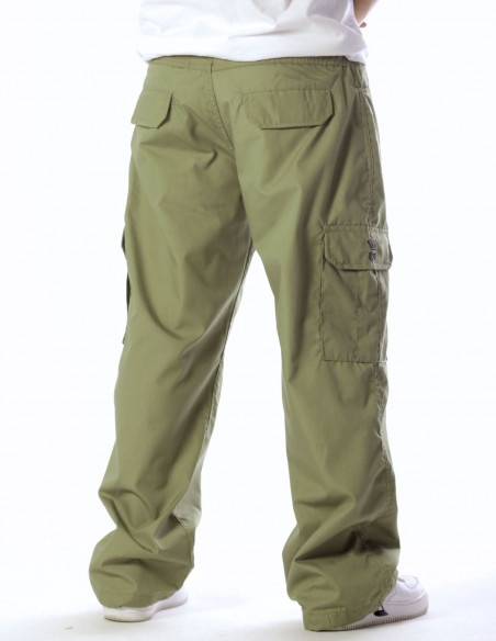 BSAT Baggy Combat Cargo Pants Medium Green Baggy Fit