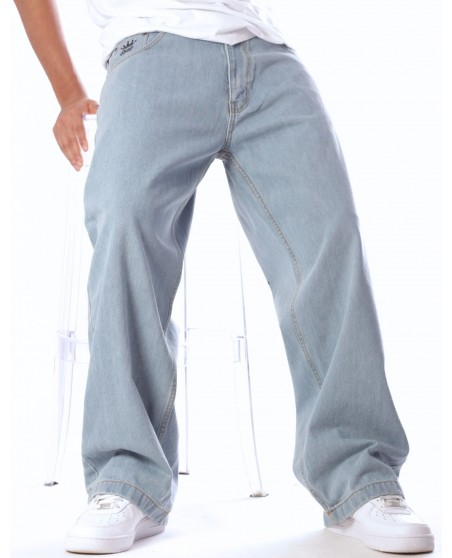 Los Angeles Baggy Jeans Sky Blue by BSAT