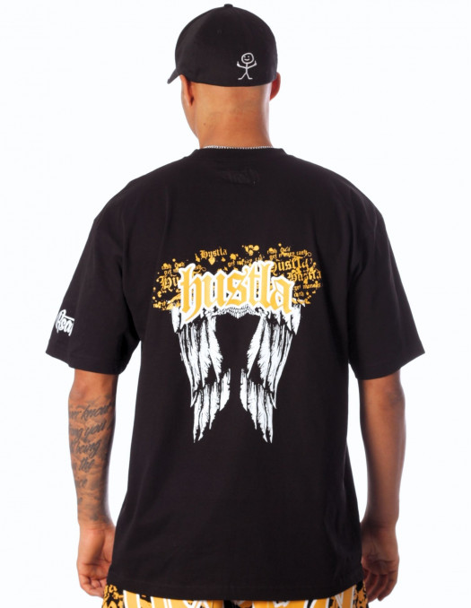 BSAT Hustla Baggy T-Shirt Black...