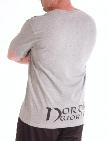 Lothbrok Light Grey T-Shirt by Nordic Worlds