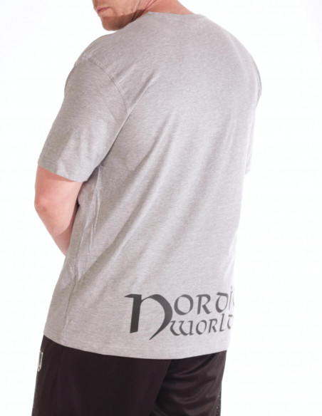Lothbrok Light Grey T-Shirt by Nordic Worlds